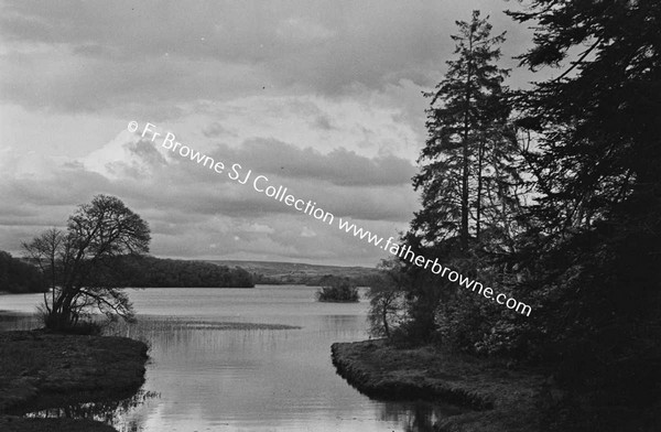 ROCKINGHAM HOUSE  VIEW OF LAKE FROM ROCKERY BRIDGE